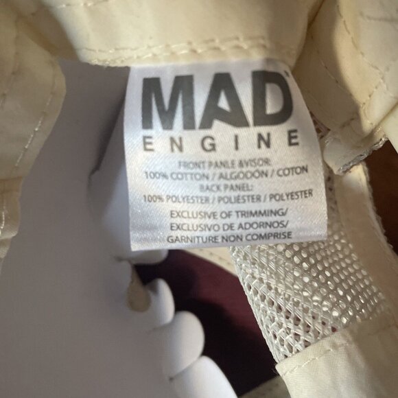 Joshua Tree Corduroy Trucker Hat - Maroon Red NWT Adjustable - Picture 8 of 8